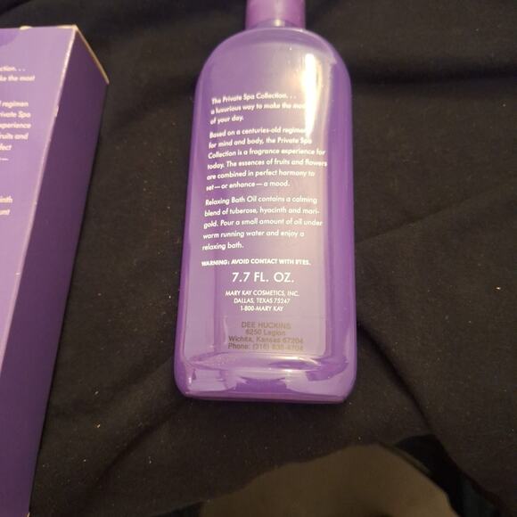 Mary Kay Private Spa Collection Relaxing Bath Oil 7.7 Oz Discontinued - Picture 6 of 6